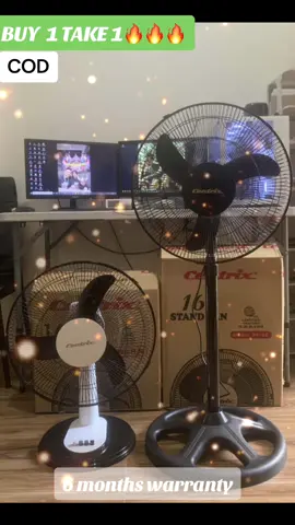 Buy-1 Take-1🔥Centrix electric fan, high quality, imported motor, cheap price, 6 months warranty, can be used for more than 5 years～❤️