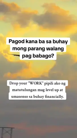 Pagod kana ba sa buhay mo na prang walang pag babago? #opportunity #manila #bulacan #motivation #ofw #breadwinners #girls #pasig #fyppppppppppppppppppppppp #realized #employee #constructionworker #midwife #crew 