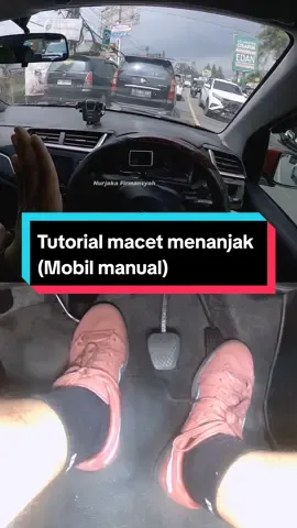 Macet menanjak jalur puncak - Tutorial setengah kopling stop and go menanjak mobil manual #nurjakafirmansyah #kursusmengemudi #mobilmanual #tutorialmobilmanual #belajarnyetir 