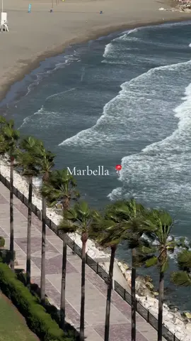 Marbella also has windy days… #marbella #spain #puertobanus #fypシ゚viral #Summer 