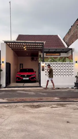 rumah dulu apa civic turbo dulu ya yaAllah 🥹 @MAS ALIPAAA #inspirasirumahminimalis #rumahrumahunik #foryoupage #iderumahminimalis 