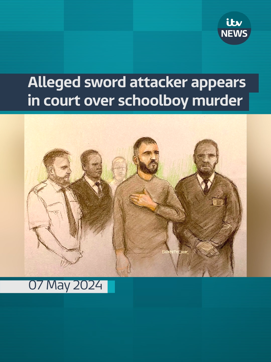 Alleged sword attacker appears in court over schoolboy murder