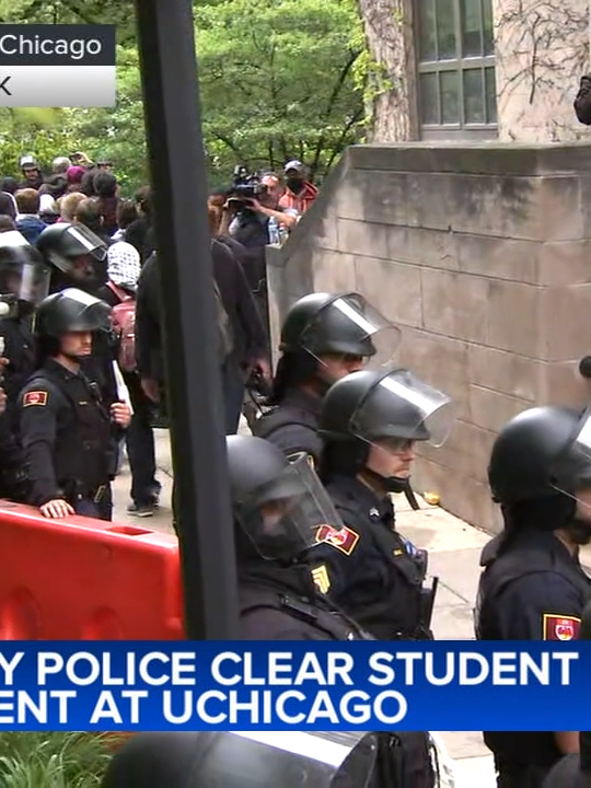 University of Chicago police reopened the quad area after a pro-Palestinian encampment was cleared Tuesday morning. Check for updates on abc7chicago.com | #news #fyp #chicago #universityofchicago