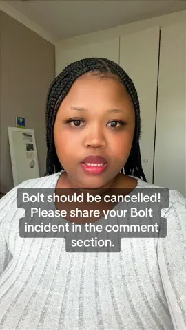 @Bolt should be cancelled! Please share your Bolt incident in the comment section. #keatalker #fypシ゚viral #trending #boltsa #incident #boltstory #viral #trendingvideo #fyp #fypシ゚viral #foryourpage #foryou #capetown #storytime #SAMA28 #cpt #tiktoksa #southafricantiktoker #keatalker #cancelbolt 