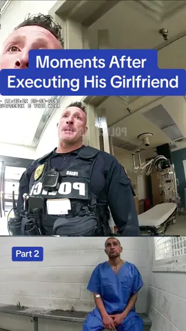 Moments After Executing His Girlfriend