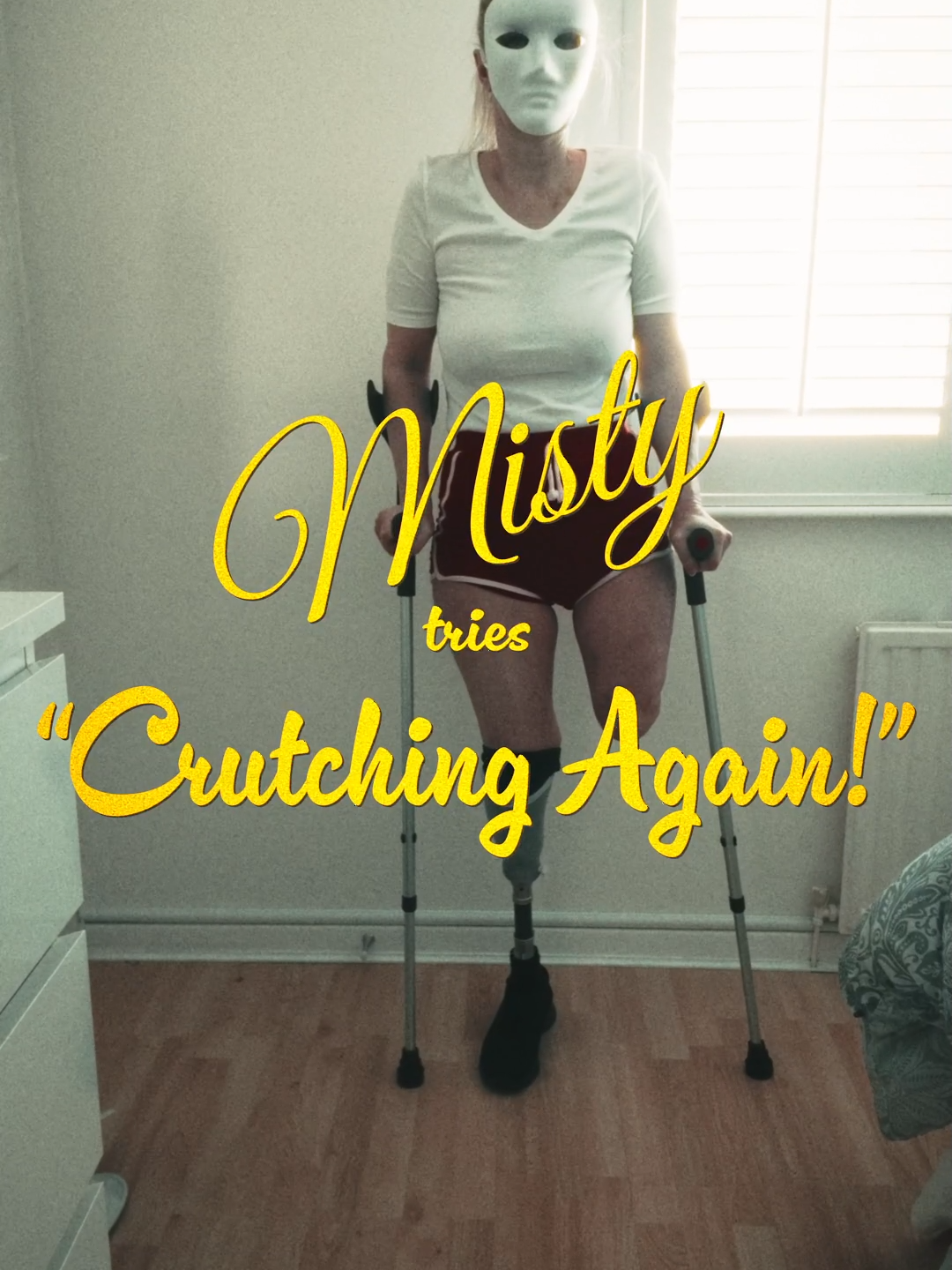 Crutching Again! #amputee #amputeetiktok #disabled #amputeelife #mistyakbk