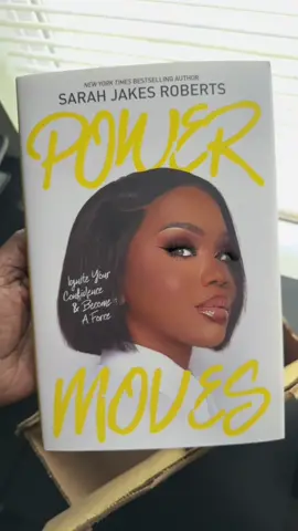 My book is here! #sarahjakesroberts #powermoves #BookTok #bookrecommendations 