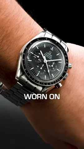 First Watch On The Moon!? ⌚️🌕 #watch #watches #luxury #luxurywatch #rare #fashion #fyp #timepiece #omega #moon 