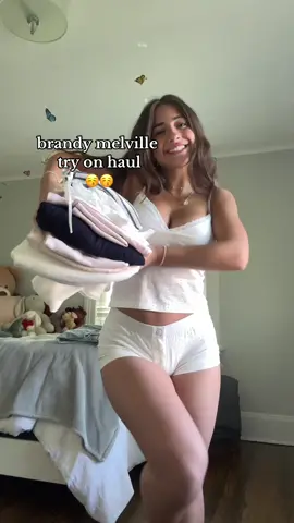 brandy try on haul💝💝 im obsessed with the white top ahh😚 let me know if you guys have any questions #brandymelvillehaul #tryonhaul #summerfashion 