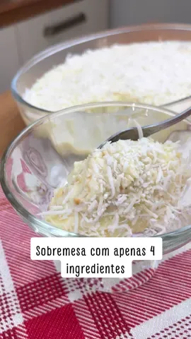 Apenas 4 ingredientes, sobremesa super fácil  #sobremesa #pave #receitas 