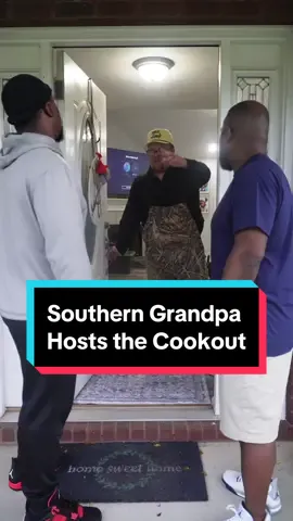They loved every bite #fyp #foryou #foryoupage #foryourpage #southerngrandpa #cookout #funny #funnyvideos #funnyvideo #comedy #south #southernaccent #southern 