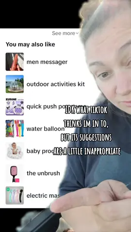 I dont know what tiktok thinks im in to but i feel like a better question is why are these items in the tiktok shop #greenscreen #wth #suggestions #weirdo #ugc #ugccontentcreator #pr #ugccreator #relatable #weareinthistogether #girlsgirl #momtok #follow #like #repost #comment #momtiktok #contentcreator #influencer #supporteachother #growmyaccount #collab #viral #trending #fulltimervliving #rvlife #camping #coffeetiktok #foryoupage #fypシ゚viral 