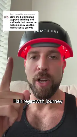 Replying to @dudidurue so excited for the results so far from @irestorelaser !! Red light therapy can do wonders and is supported by research. Love that they provide an entire system will supplements, shampoo and oil. Ill continue to report the progress! #hairregrowth #hairloss #hairlossremedy #wellnesstok #redlighttherapy #hairgrowth #healthandwellness #hairtok 