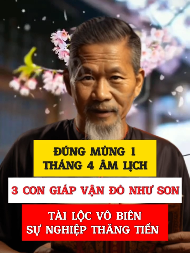 Đúng mùng 1 tháng 4 âm lịch  3 con giáp có vận đỏ như son tài lộc vô biên sự nghiệp thăng tiến  #viralreels #phongthuy #vatphamphongthuy #mayman #tailoc #thinhhanh #xuhuong  #trending #video #hot #new #viral #fyp #nhang #nutramcaocap #tiktok #fbreels #reelsviral #viralreels