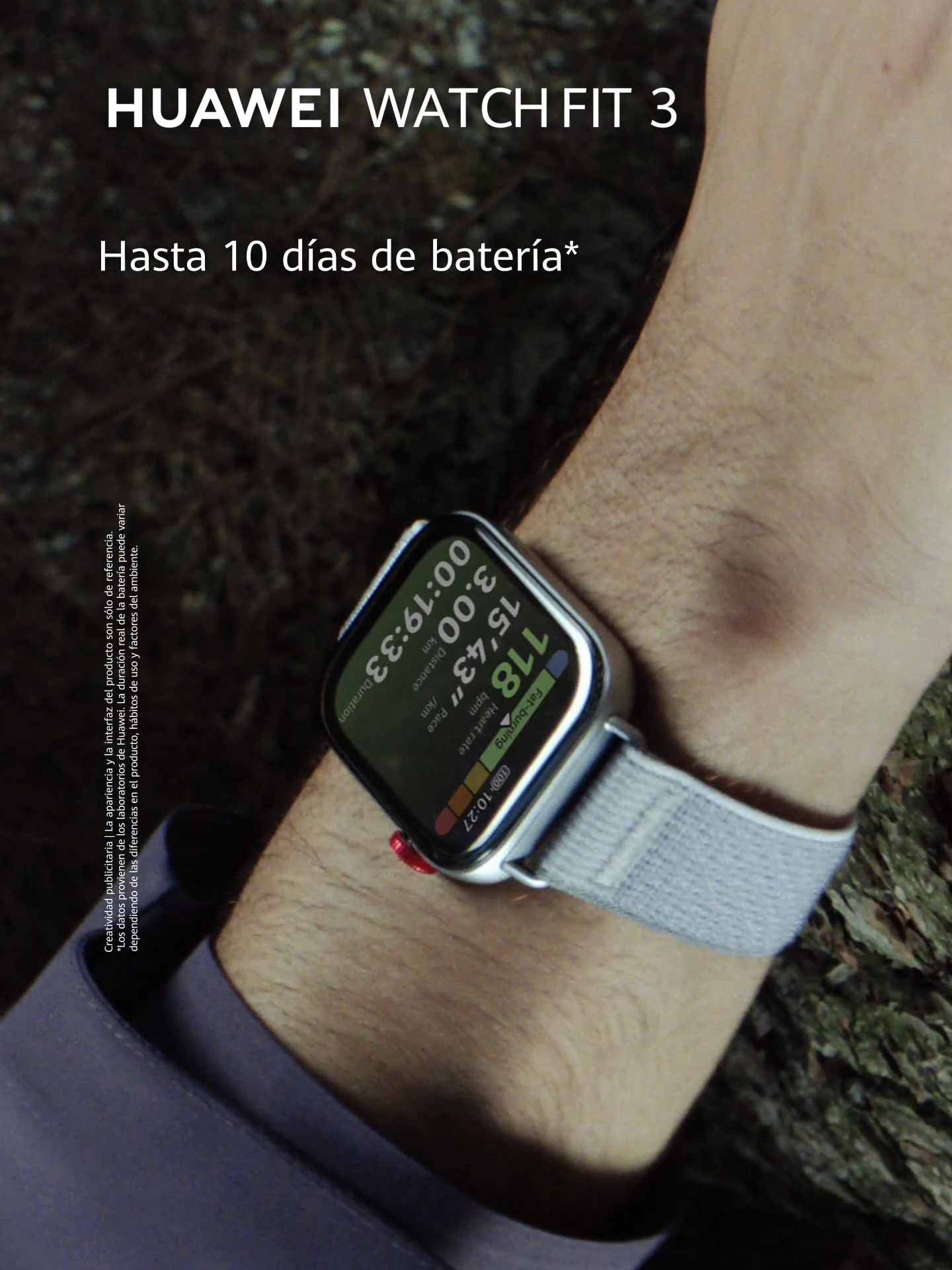 #HUAWEIWATCHFIT3 con pantalla AMOLED, diseño ultradelgado y hasta 10 días de batería.