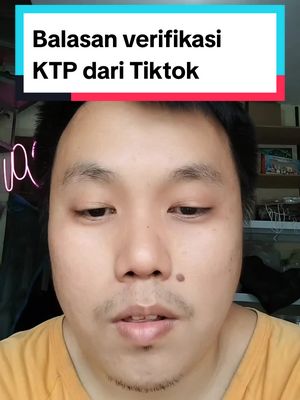 Balasan verifikasi dari TikTok. #foryou #fypage #fyp 