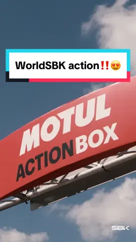 You can't get any closer to the action than this 😍 Make sure to join us and experience the WorldSBK thrills first-hand 🚀 #WorldSBK #motorcycle #motorsport #racing #sportsontiktok