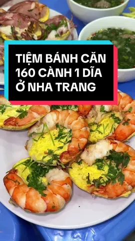 Tiệm bánh căn 160 cành 1 dĩa nổi tiếng ở Nha Trang có đáng thử ? #ancungtiktok #tryitwithtiktok #LearnOnTikTok #vtmgr #sapblogger #hellonhatrang #nhatrang 