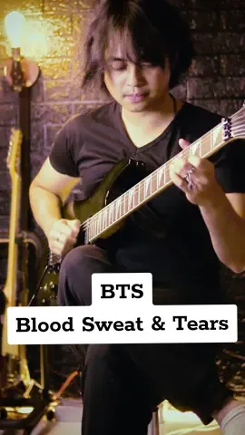 Blood Sweat & Tears 🎼 • #bts #bloodsweatandtears #kpop #guitar #fyp 