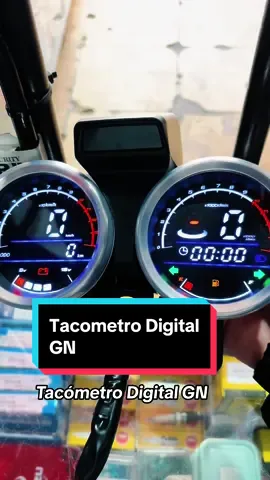 Tacometro Digital para GN #tacometrodigital #tablerodigital #bera #motorepuestoswladimir #chorrillos #ventaderepuestos #motos 