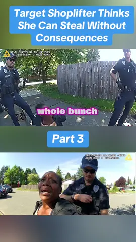Target Shoplifter Thinks She Can Steal Without Consequences part 3#cops #copsontiktok #copsoftiktok #copsusa #bodycam #police #policeoftiktok #policeontiktok #policeofficer #fyp #usa #tiktok #foryou 