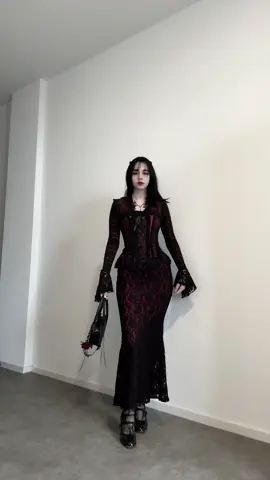 with a corset this time #OOTD #outfit #clothing #gothic #goth #relatable #vampiregoth #ootw 