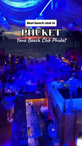 The beach club you should visit in Phuket 🏖️ #phuket #thailand #traveltiktok #vacationmode #beachclub #yonabeachclub 