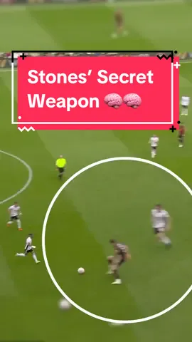 Stones’ secret weapon 🧠🔑#football #Soccer #footballtiktok #footballvideo #footballtraining 