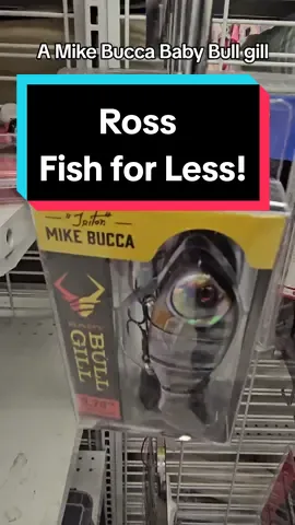 I was at Ross and stumbled across fishing gear.I already have some Baby Bull Gills but at $4.99 I had to buy more. These baits get bit! Have you found fishing gear at Ross? Hyped on the Crappie pattern one! Ross fish for less! #fishing #bassfishing #fyp #fishinglife #fishingtiktoks #fisherman #fishingdaily #rossfinds 