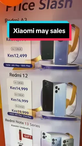 Purchase using the link in bio. Xiaomi has massive sales this month from 6th to 31st may.  #xiaomi #redmi #techtok #duncanzz #tiktokkenya 