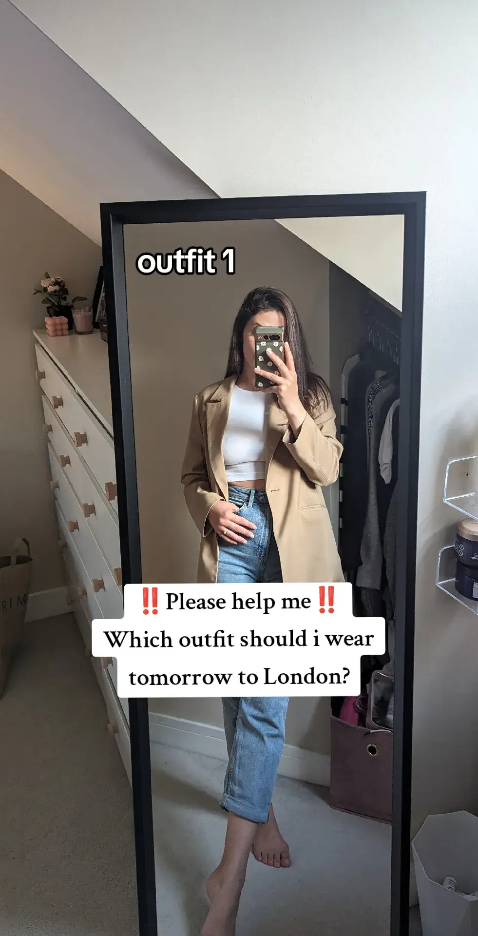 I'm off to London tomorrow with my partner to celebrate our 10 year anniversary but I don't know what to wear🤷🏽‍♀️😅 #outfitideas #fashioninspo #mumfashion #whattowear #outfitinspo #OOTD #outfitoftheday #mumfit #mumsoftiktok #motherhood #postpartum #postpartumbody 