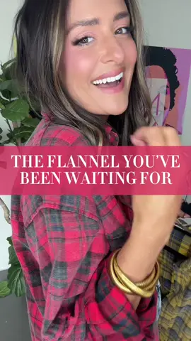 THE flannel of the year is BACK!! We bought them all! This is the BEST oversized, super soft, flannel ever! Regular and plus size availble! You can size down! #flannel #outfitideas #outfitinspo #summervibes #tiktokshopmothersday #casualoutfits #sizeinclusive #plussize 