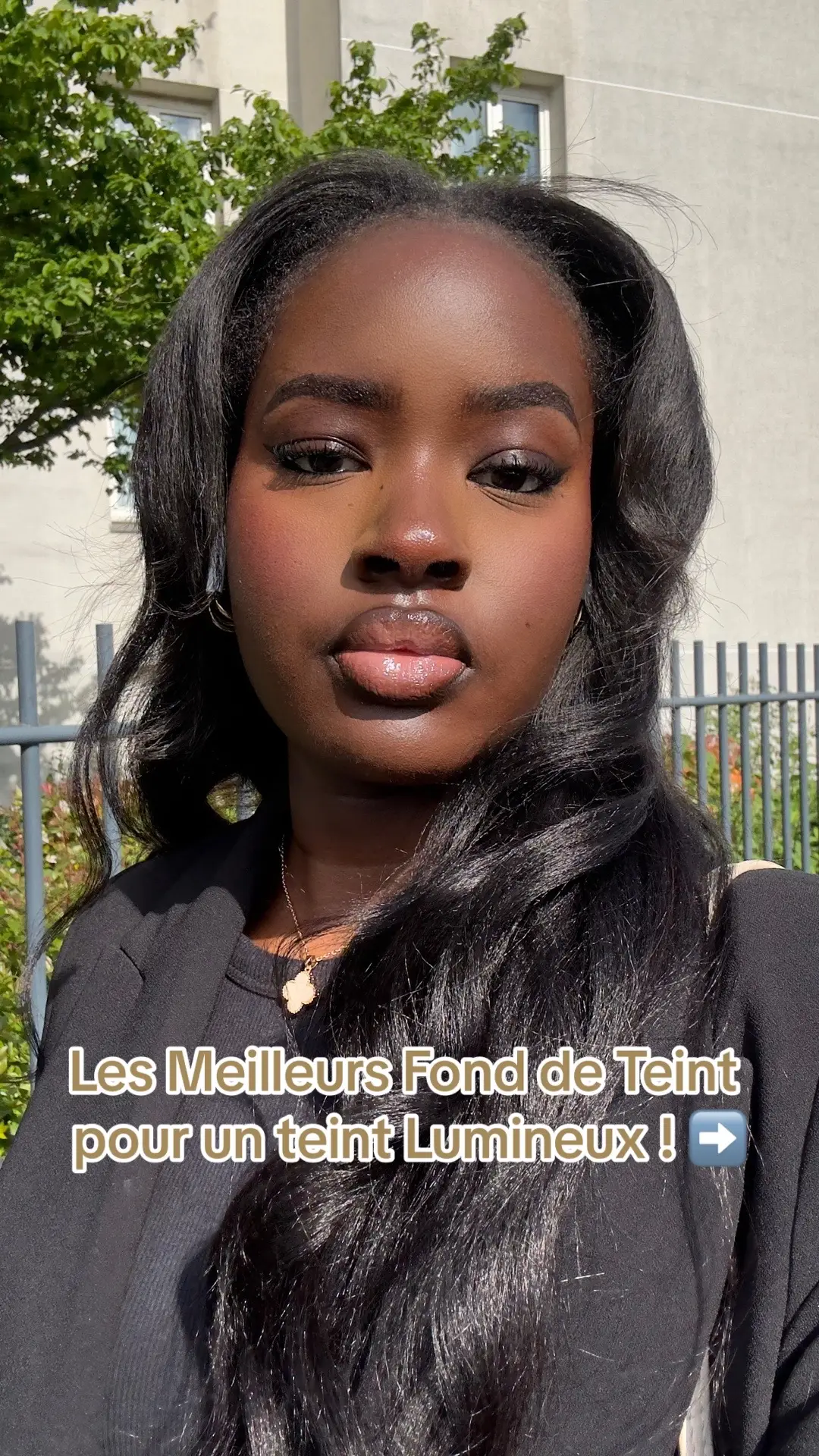 Laissez pas flop j’ai pris du temps à le faire 🥹 #pourtoi #fyp #createurdecontenu #fypシ゚viral #makeupcontent #darkskinmakeup 