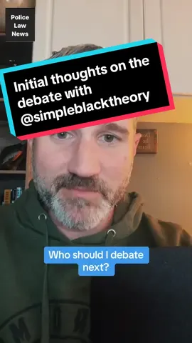 Simple Debate. #police #policeoftiktok #cops #copsoftiktok #debate #crime 