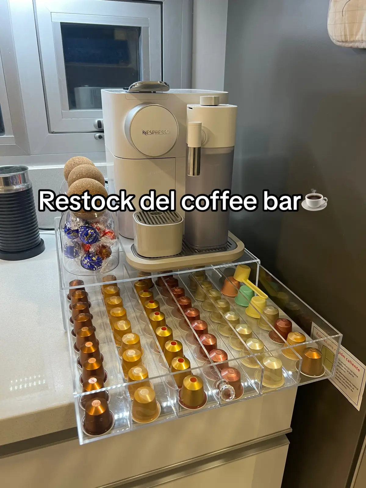 #cafenespresso #capsulas #paratiiiiiiiiiiiiiiiiiiiiiiiiiiiiiii #rutina #coffebar #barista #lindt #chocolate #rutinademañana #cafedeespecialidad #restock #nespresso 