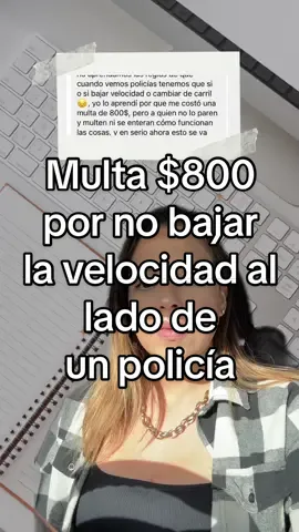 Sabes que si hay un oficial en una autopista o avenidas debes cambiar de canal o bajar la velocidad o sijo podrias ser multado  #greenscreen #multa #dmv #dmvtiktok #dui #dmvutah #licenciadeconducir #license #licenseplate #idcard #latinosenusa #latinosenusa🇺🇸 #latinoseneeuu #latinoseneeuu🇺🇸🇺🇸 #latinostiktok #inmigracion #inmigrantes #inmigranteslatinos #latinosenohio #latinosenflorida #latinosengeorgia #latinosenutah #latinosenillinois #latinosunidos #latinosenmaryland #latinosentexas #latinosencalifornia #latinosentennesse #latinosencolorado #fyp #parati 