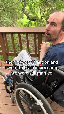 There are no words to express my gratitude for the volunteers, staff and Pilot club that makes this camp happen each year. It is such a respite for the survivors and families 💚 #familyyouchoose❤️ #chosenfamily💚 #chosenfamily💚 #tbi #tbifamily #tbicamp #tbicaregiver #tbicaregivers #caregiversoftiktok #family #camp #resliency #tbirecovery 