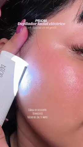 Pelcas depiladora facial  🩷 link directo en mi perfil #fypageシ #parati #dennisevillagran #longervideos #grwm #pelcas @Pelcas 