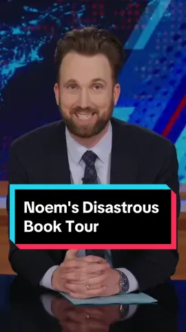 Kristi Noem thought she could clean up her dog-killing mess in the friendly confines of conservative media, and it did not go well #DailyShow #KristiNoem #Conservatives 