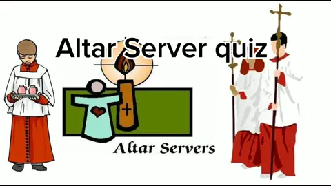 part 2: Altar Server quiz #altarserverquiz #sakristan #quiz #fypシ #viral #tiktok #catholic #catholicism 