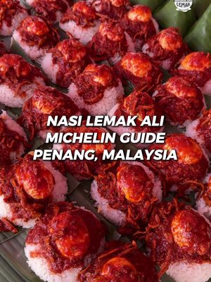 Nasi Lemak Ali yang dapat Michelin di Penang, Malaysia