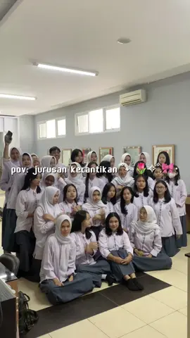se seru itu‼️🩷  #jurusan #kecantikan 