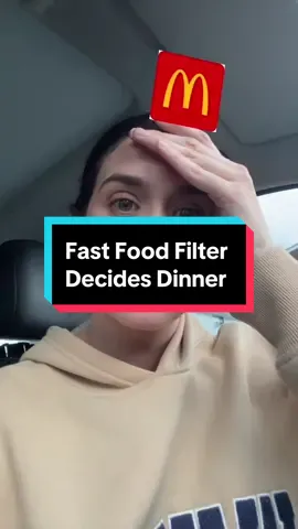 I think this filter needs more options 😂 #fastfood #fastfoodfilter #aussie 