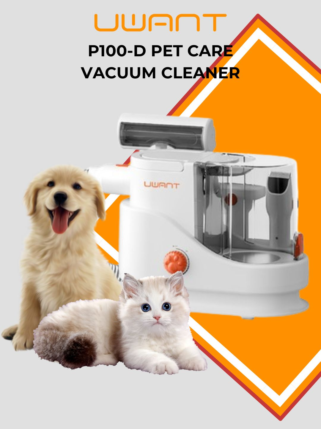 Vacuuming made easy fur real! Uwant P100D gets the job done, no bones about it. #PetFriendlyCleaning #UWANTClean #uwant #uwantphilippines #vacuum #vacuumcleaner