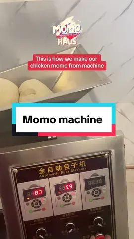 This is how we make our chicken momo using this machine. #momohausberlin #berlin #nepaliingermany #momolover #nepalimuser #dumplings #SmallBusiness #foodtrailer #germany #nepalimomo #germany #momomachine 