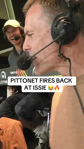 “Pittonet says SUCK ON THAT ISAAC!” 😂 #fyp #carlton #triplemfooty #isaacsmith 