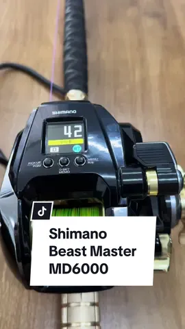 Shimano BeastMaster MD 6000 on setup. Terima kasih support Ikani Tackle #shimanobeastmastermd #shimanobangla #shimanoelektrik #shimanofishing #beastmastermd6000