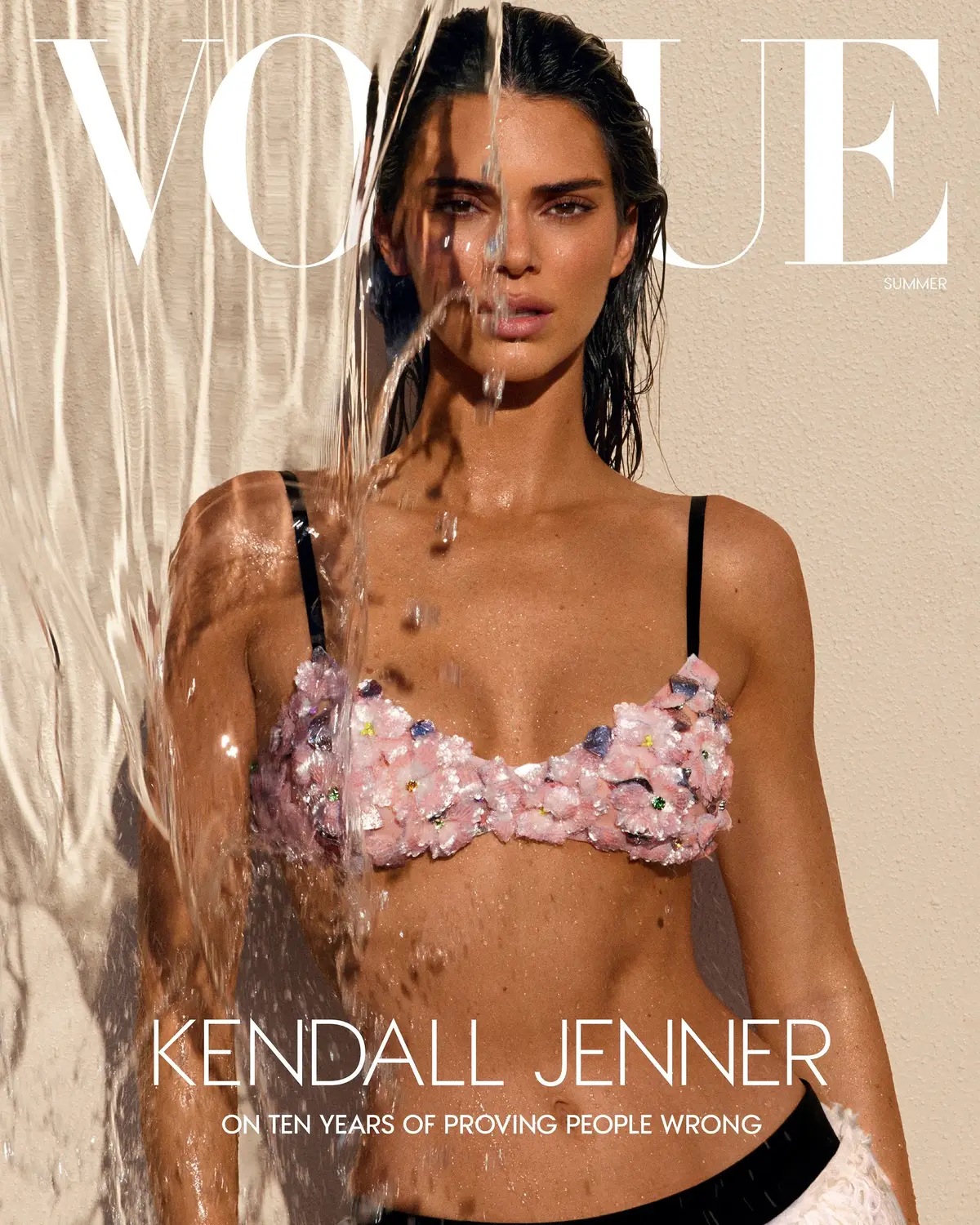 #KendallJenner is in her feelings—especially this year, which marks her 10th anniversary as a model. The milestone is cause for celebration, yes, but also a little self-reflection. For Vogue’s Summer Issue, Kendall talks about shifting her priorities, positive thinking, and 10 years of proving people wrong. Head to #vogue.com to read the full profile.