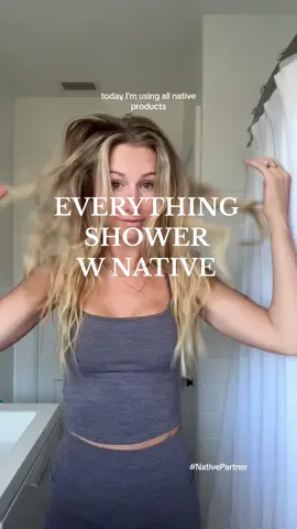 everything shower day with @Native Use my code ABBCAT3 for 20% off #NativePartner