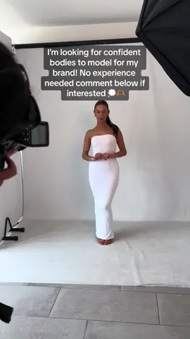 No experience needed just confidence & love for the brand🤍💭  #modelsearch #modelscout #modelformybrand #mybrandjourney #clothingbrand #blankd 